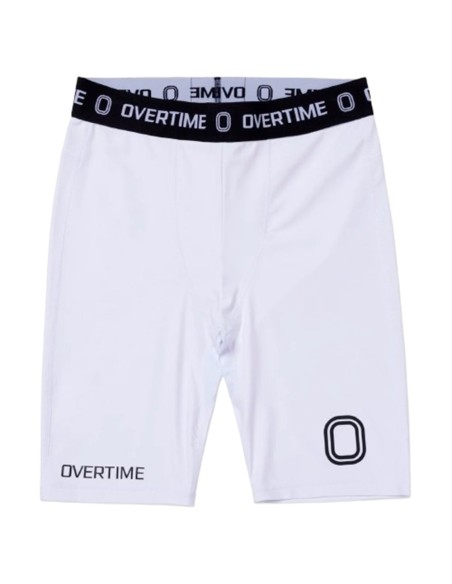 Acheter Collants Overtime Valable 1/2 Compression Blanc 24Segons