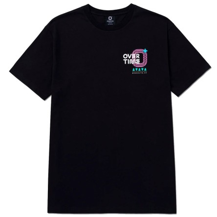 Buy T-shirt Overtime Aura Pine Black | 24Segons
