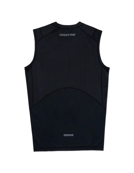 Acquista Overtime Maglietta nera senza maniche Compression Valid24Segons