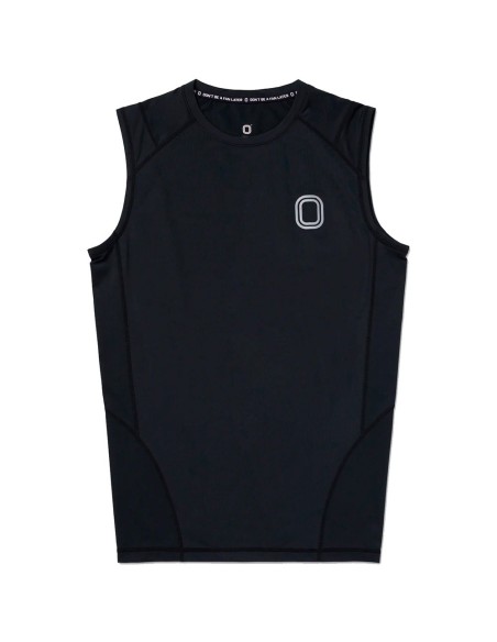Acheter Overtime Compression Valid Sleeveless Black T-shirt |24Segons