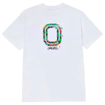 Acquista la T-shirt Overtime Vandal Paint White | 24Segons
