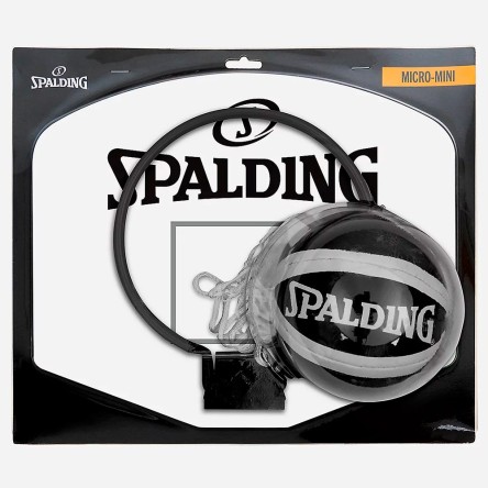 Acheter Basket Spalding Micromini Ball Noir Gris : 24Segons