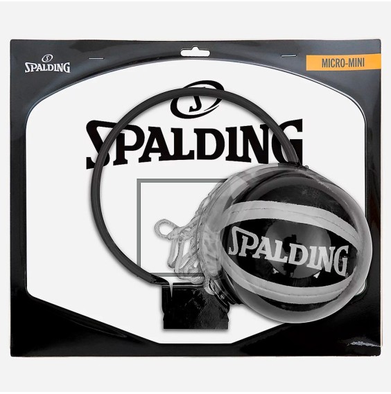 Buy Basket Spalding Micromini Ball Black Grey : 24Segons