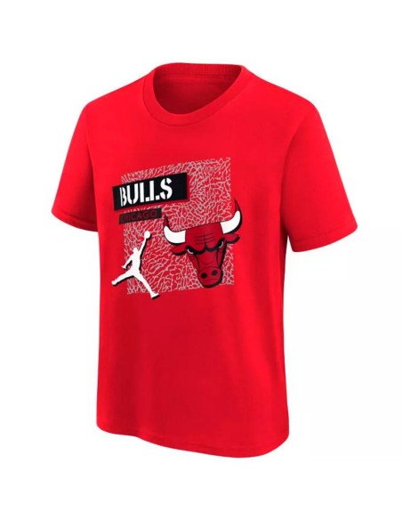 Comprar Samarreta Junior Jordan Chicago Bulls Statement Scarlet | 24Segons