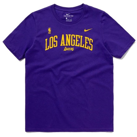 Acquista la Maglietta Junior Nike Lakers Courtside Max90 Purple | 24Segons