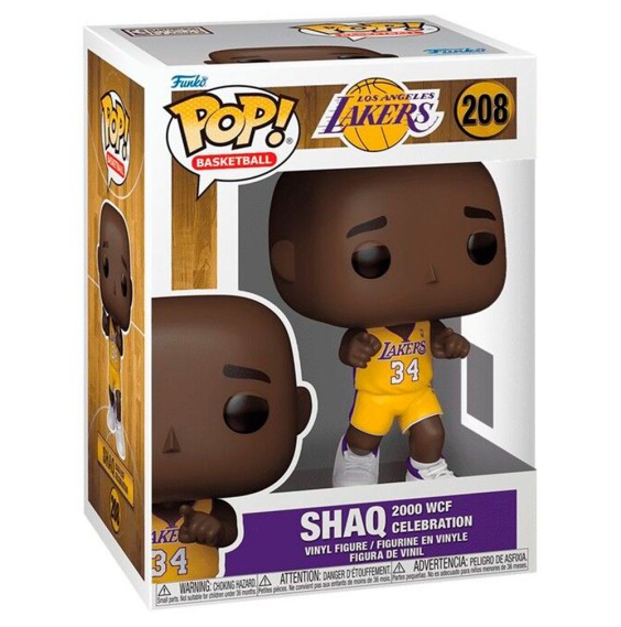 Comprar Ninot Funko Shaquille O'Neal Lakers 2000 WCF 9 cm| 24Segons