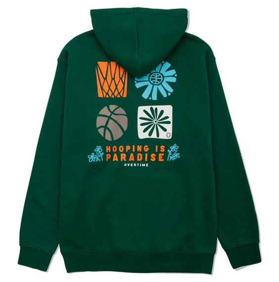 Acquista la felpa Junior Overtime Hip Pollen Green | 24Segons