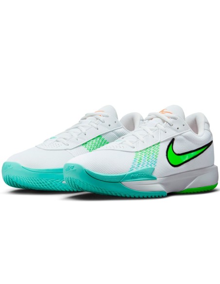 Acheter des chaussures de sport Nike Air Zoom G.T. Cut Academy White Green|24Segons
