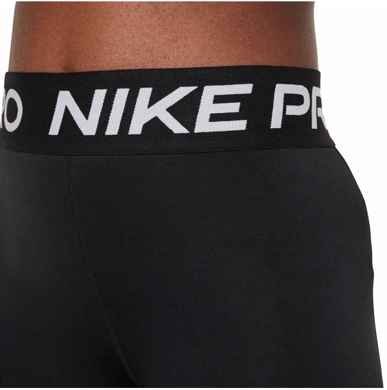 Buy Nike Pro Girl's Dri-Fit 3IN Black Leggings | 24Segons