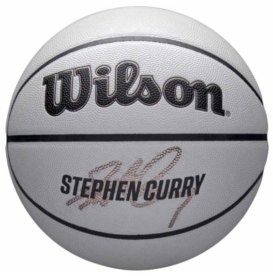 Acheter Ball Wilson NBA Player Icon UV Stephen Curry Taille 7 | 24Segons