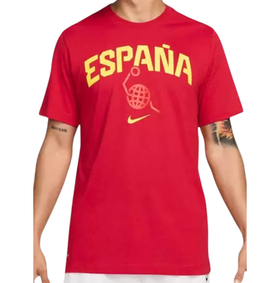 Comprar Samarreta Nike Team Spain Basketball Gym Red | 24Segons