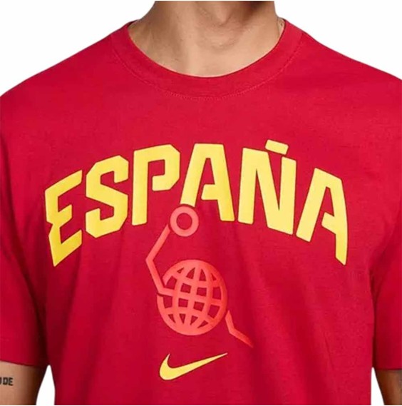 Comprar Samarreta Nike Team Spain Basketball Gym Red | 24Segons