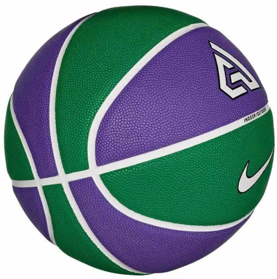 Comprare Palla Nike Parco giochi 2.0 Antetokounmpo Viola Verde Sz7 | 24Segons