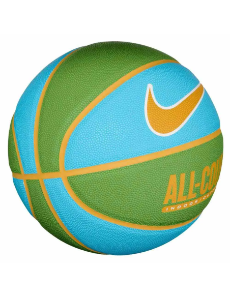 Comprar Pilota Nike Everyday All Court Defleated 8P Blue Green Gold Sz7 | 24Segons