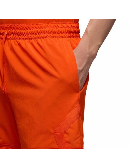 Acheter Jordan Sport Diamond Woven Dri-Fit Team Orange Shorts | 24Segons