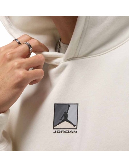 Acquistare Felpa Jordan Brooklyn Fleece Sail | 24Segons