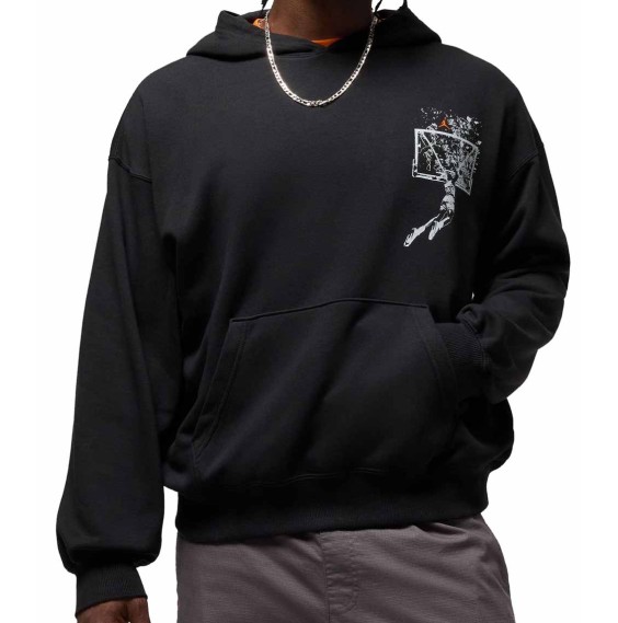 Comprar Dessuadora Jordan Brooklyn Oversize Black | 24Segons