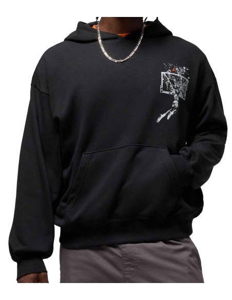 Acquistare Jordan Brooklyn Felpa nera oversize | 24Segons