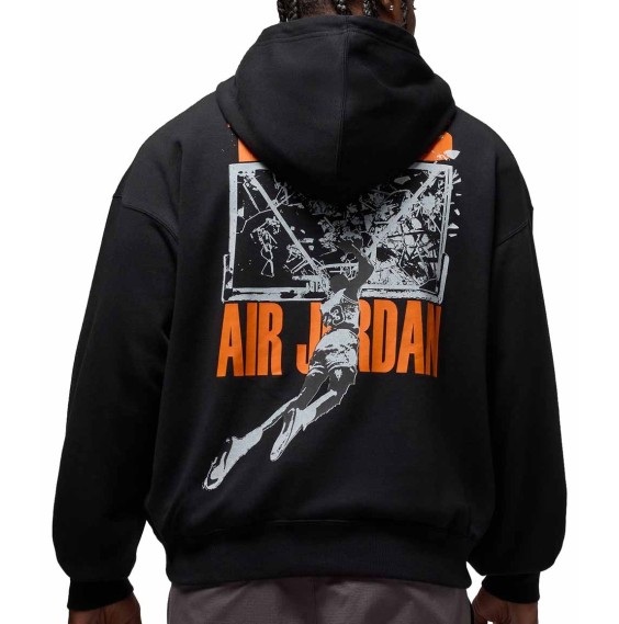 Comprar Dessuadora Jordan Brooklyn Oversize Black | 24Segons