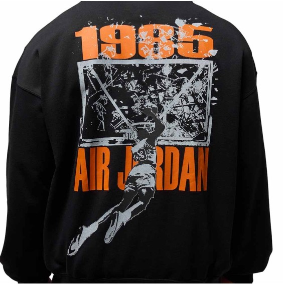 Comprar Dessuadora Jordan Brooklyn Oversize Black | 24Segons