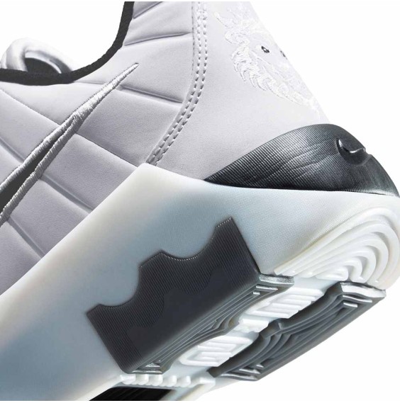 Buy LeBron Witness 9 White Neutral Grey Black Junior Shoes | 24Segons