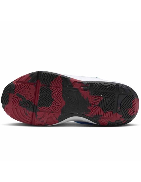 Comprare scarpe per bambini Nike Team Hustle D 12 White University Blue | 24Segons