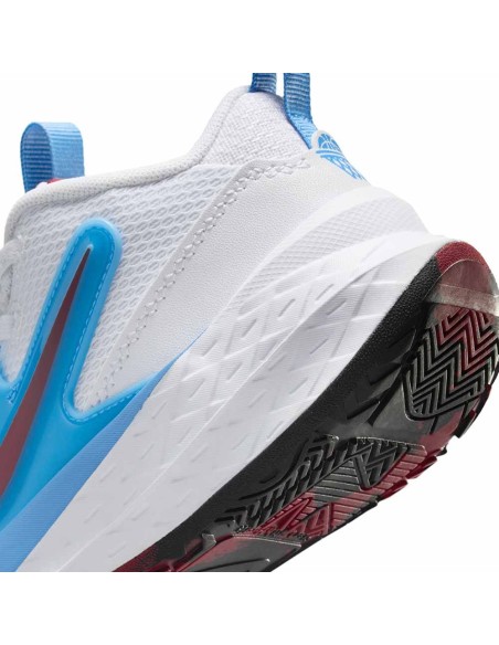 Acheter Chaussures Enfants Nike Team Hustle D 12 Blanc Blanc Bleu Université | 24Segons