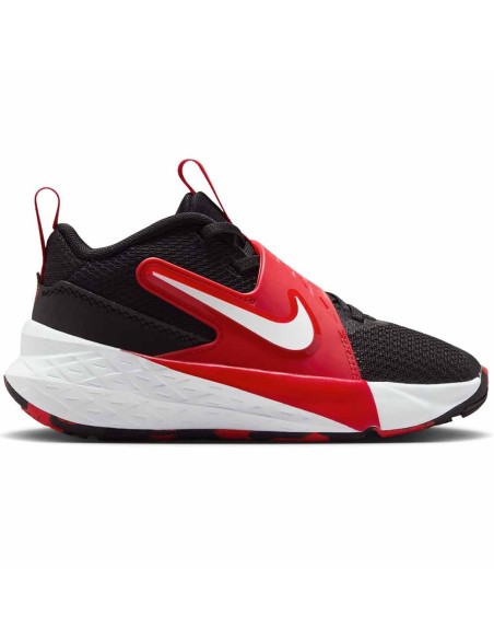 Acheter Kids Sneakers Nike Team Hustle D 12 Black White University Red | 24Segons