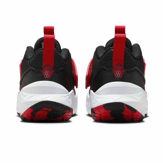 Acheter Kids Sneakers Nike Team Hustle D 12 Black White University Red | 24Segons