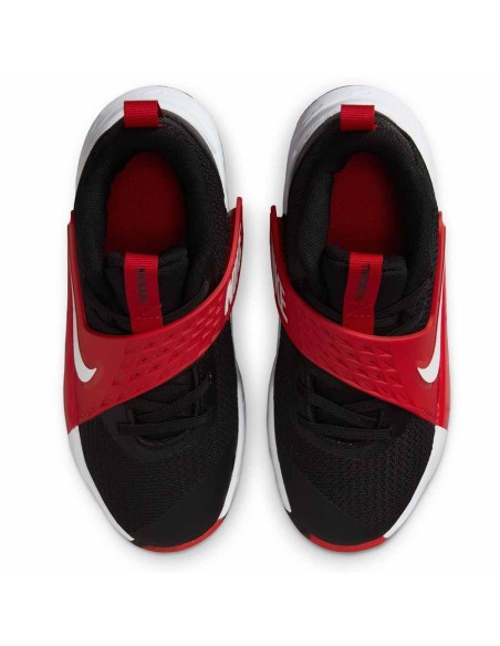 Comprar Sabatilles Kids Nike Team Hustle D 12 Black White University Red| 24Segons