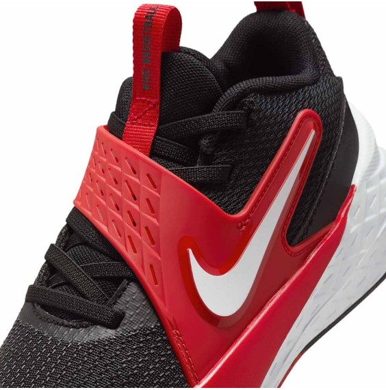 Acheter Kids Sneakers Nike Team Hustle D 12 Black White University Red | 24Segons