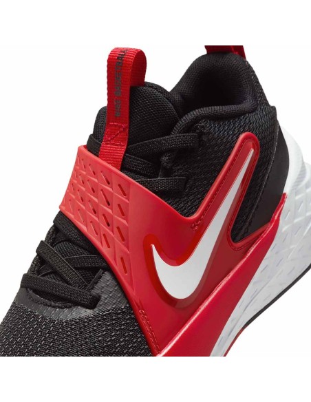 Comprar Sabatilles Kids Nike Team Hustle D 12 Black White University Red| 24Segons