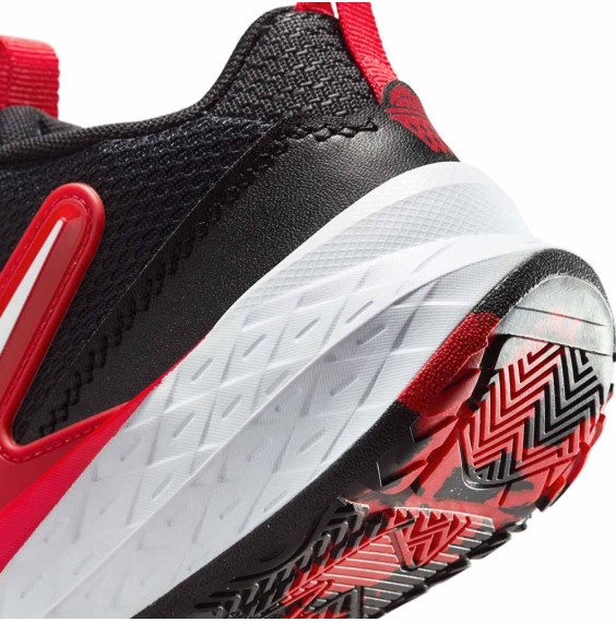 Comprar Zapatillas Kids Nike Team Hustle D 12 Black White University Red | 24Segons