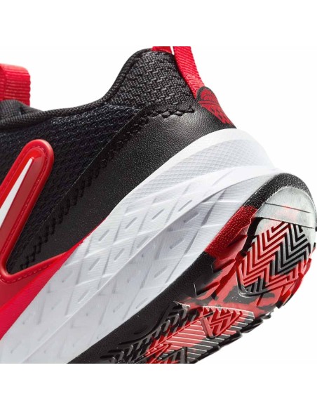 Comprar Zapatillas Kids Nike Team Hustle D 12 Black White University Red | 24Segons