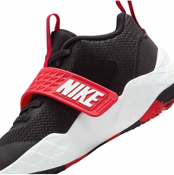 Acheter Kids Sneakers Nike Team Hustle D 12 Black White University Red | 24Segons