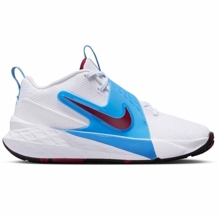 Comprar Sabatilles Junior Nike Team Hustle D 12 White University Blue | 24Segons