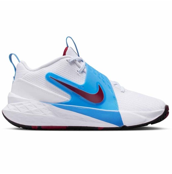 Acheter Junior Sneakers Nike Team Hustle D 12 White University Blue | 24Segons