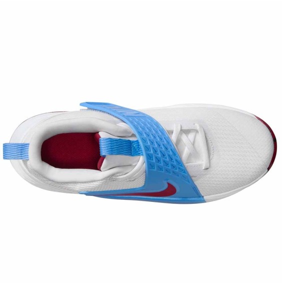 Buy Junior Nike Team Hustle D 12 White University Blue Sneakers | 24Segons