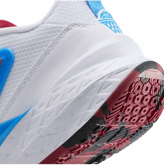 Buy Junior Nike Team Hustle D 12 White University Blue Sneakers | 24Segons