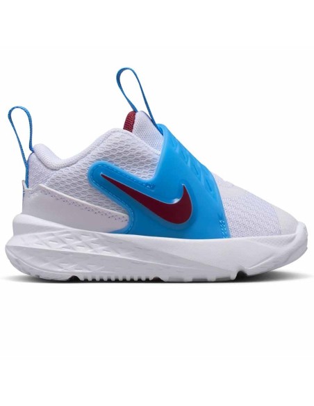 Comprare Scarpe da bambino Nike Team Hustle D 12 White University Blue | 24Segons