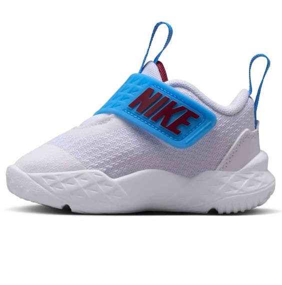 Comprare Scarpe da bambino Nike Team Hustle D 12 White University Blue | 24Segons