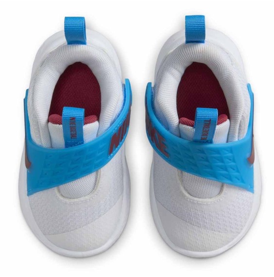 Buy Baby Shoes Nike Team Hustle D 12 White University Blue | 24Segons