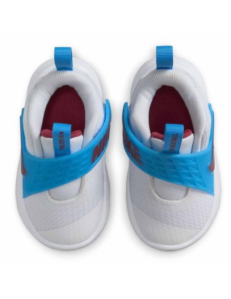 Comprare Scarpe da bambino Nike Team Hustle D 12 White University Blue | 24Segons