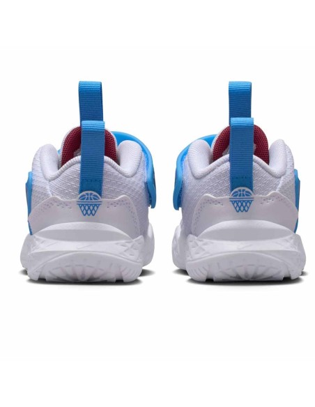 Comprare Scarpe da bambino Nike Team Hustle D 12 White University Blue | 24Segons