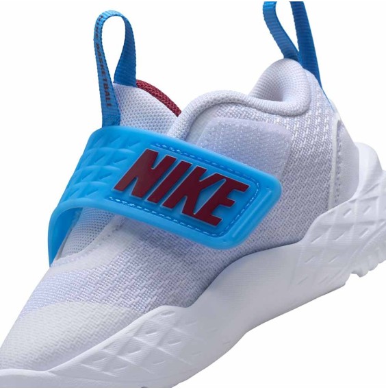 Comprare Scarpe da bambino Nike Team Hustle D 12 White University Blue | 24Segons