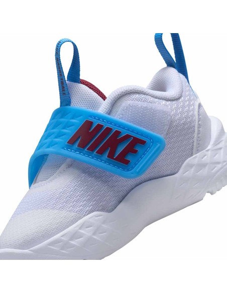 Buy Nike Team Hustle D 12 White White University Blue Baby Shoes | 24Segons