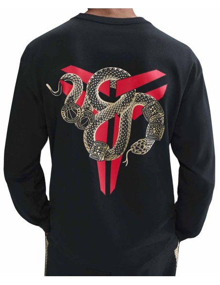 Acquista Nike Maglietta nera Kobe Max90 LS - Nero 24Segons