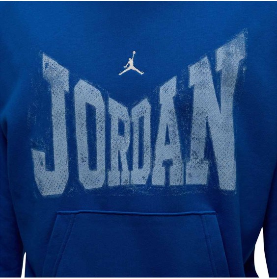 Acquista la Felpa Jordan Brooklyn Collegiate Sport Blue Hoodie | 24Segons
