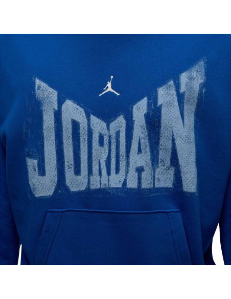 Acheter Jordan Brooklyn Collegiate Sport Blue Hoodie | 24Segons
