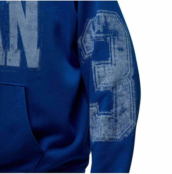 Acheter Jordan Brooklyn Collegiate Sport Blue Hoodie | 24Segons